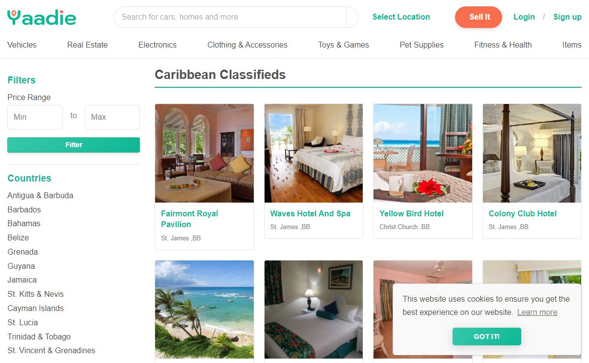 Caribbean Classifieds | Yaadie
