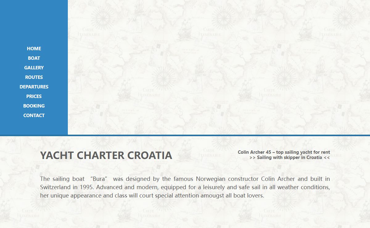 YACHT CHARTER CROATIA sailing yacht with skipper Croatia Charter