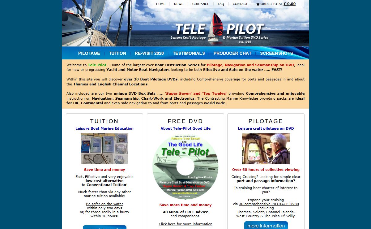 Yacht & Motor Boating Education, all Locations + Tele-Pilot Cruising Pilotage