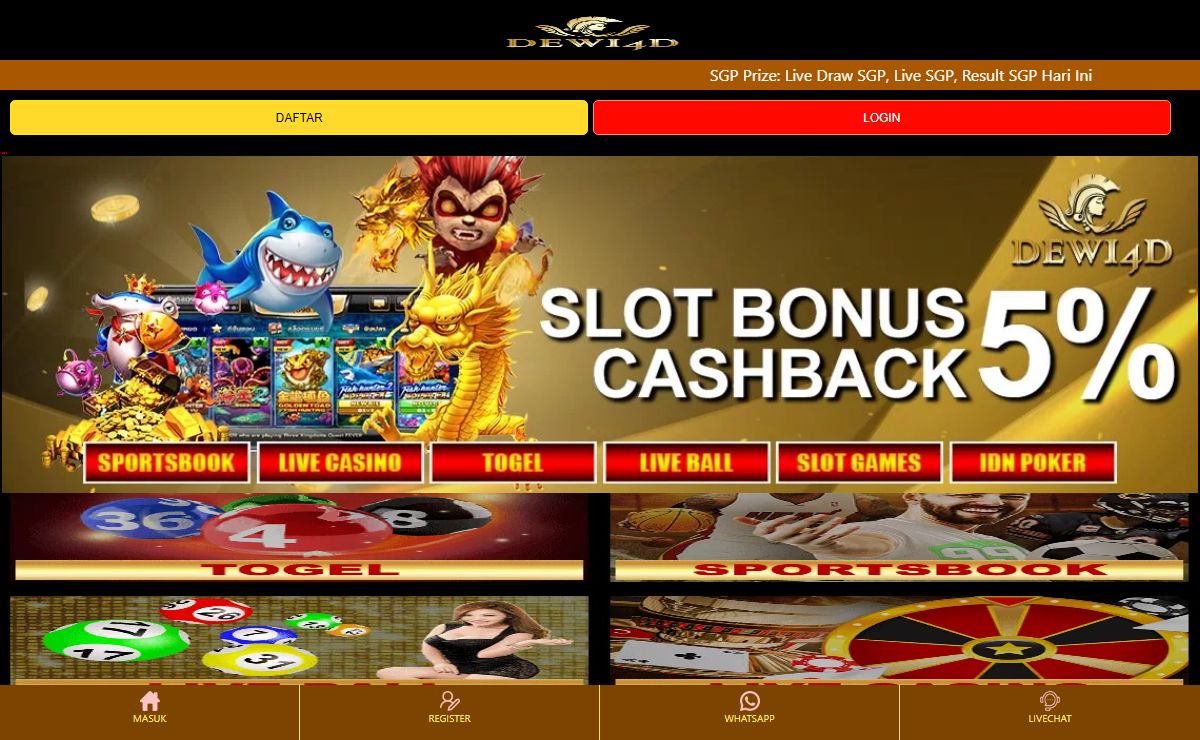 SGP Prize: Live Draw SGP, Live SGP, Result SGP Hari Ini