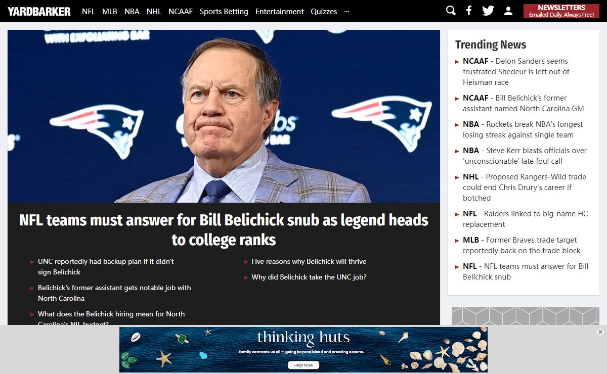 Sports Rumors, News & Videos | Yardbarker.com