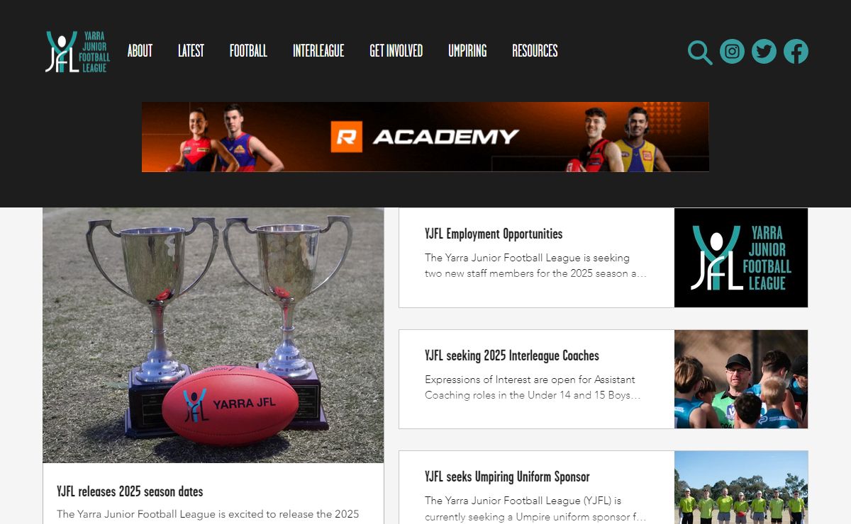 Yarra Junior Football League | YJFL