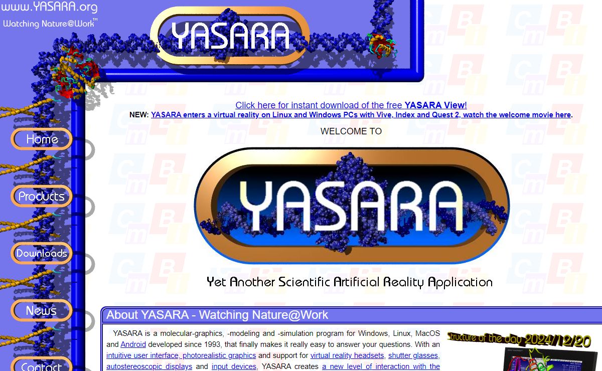 YASARA - Yet Another Scientific Artificial Reality Application