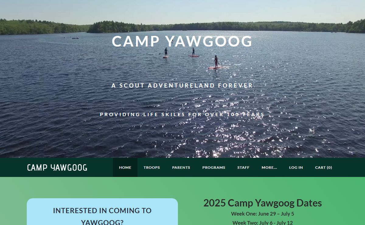 CAMP YAWGOOG - Yawgoog Scout Reservation