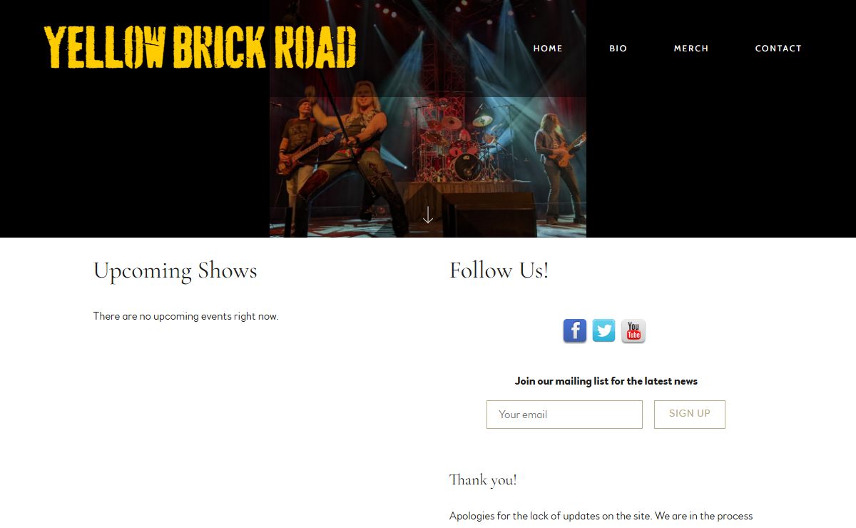 Yellow Brick Road - Las Vegas' Premier Classic Rock Tribute