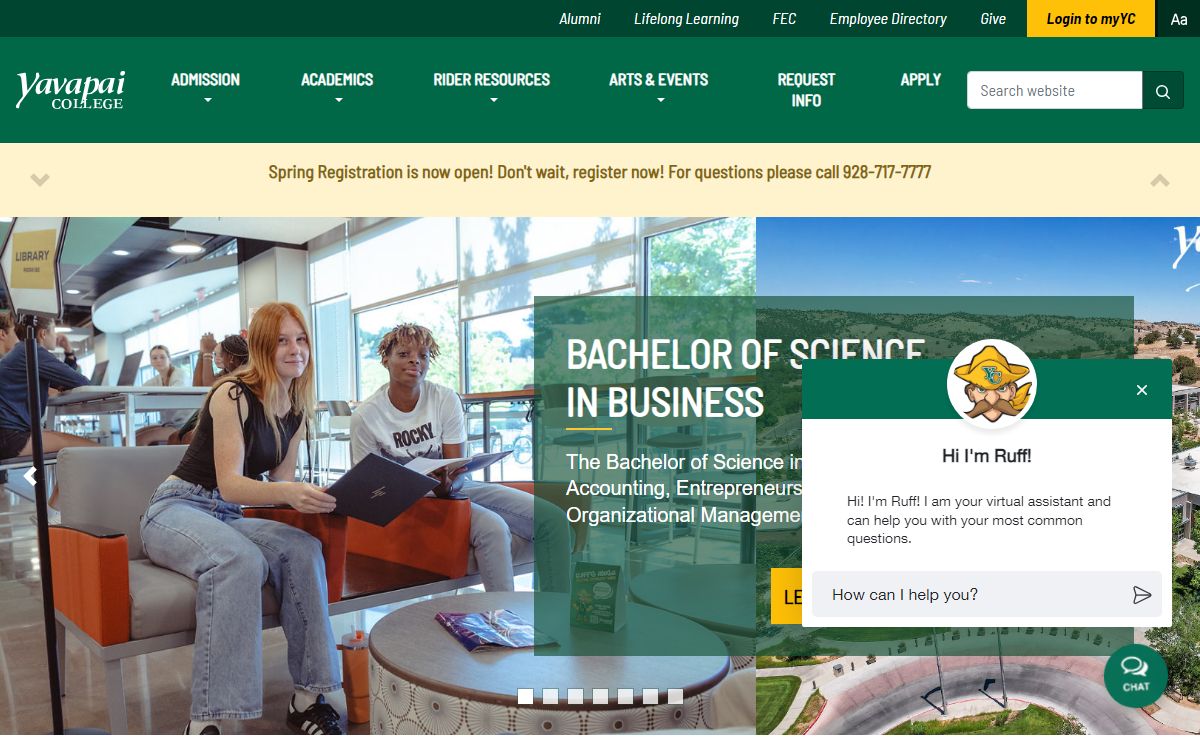 Arizona Community College - Yavapai College