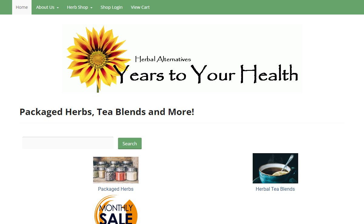 Years To Your Health – Herbal Alternatives