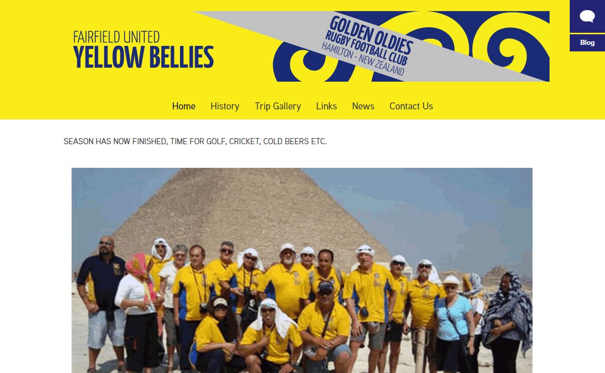Fairfield United Yellowbellies | Golden Oldies Rugby New Zealand