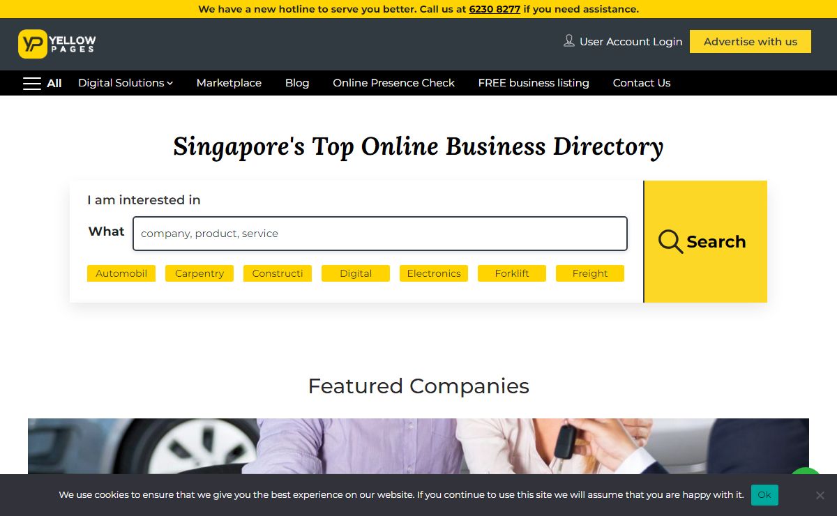 Yellow Pages | Singapore's Top Online Business Directory
