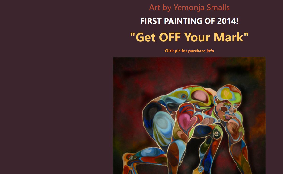 Dr.Yemonja Smalls Title Page:the Art of You