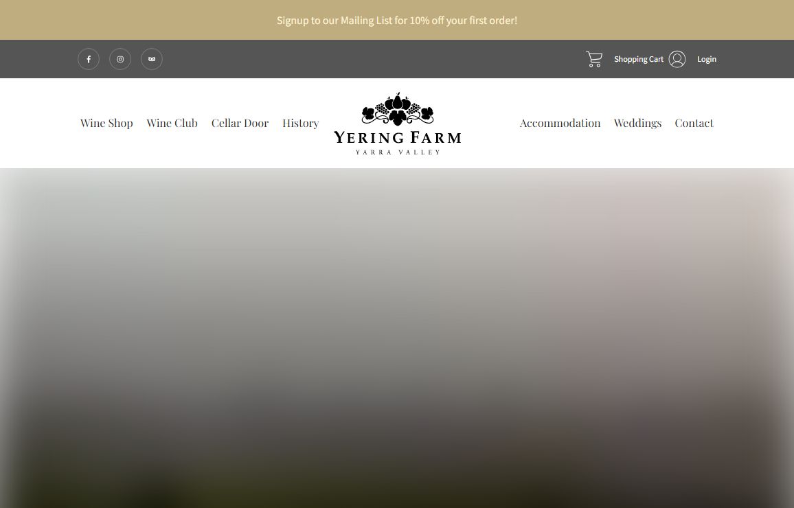 Home Page - Yering Farm Wines