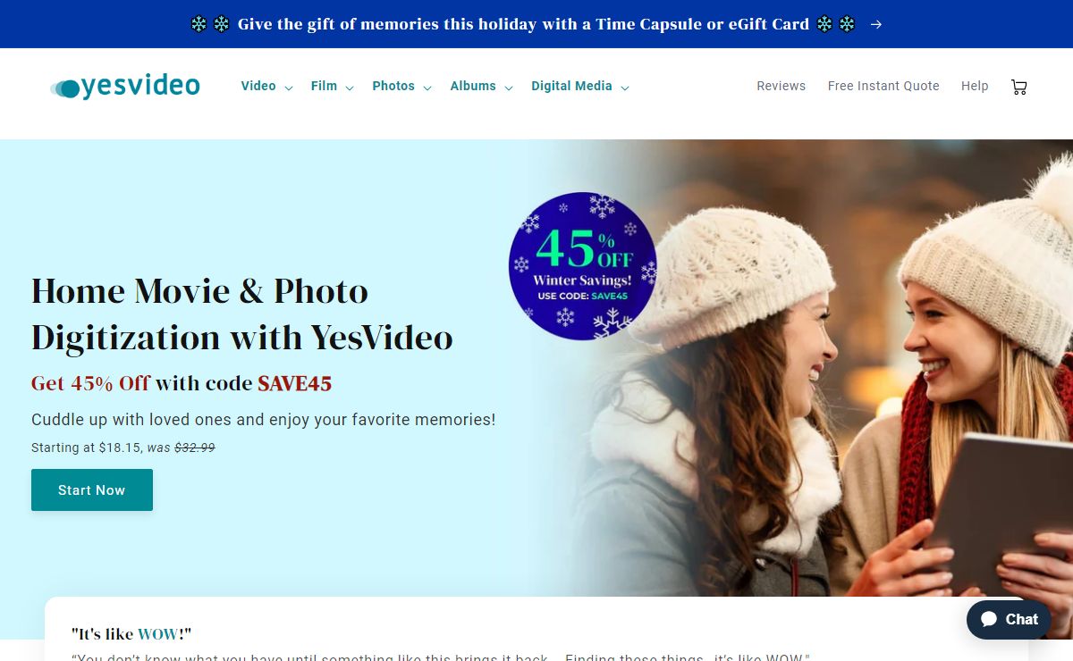 YesVideo: Home Movie & Photo Digitization