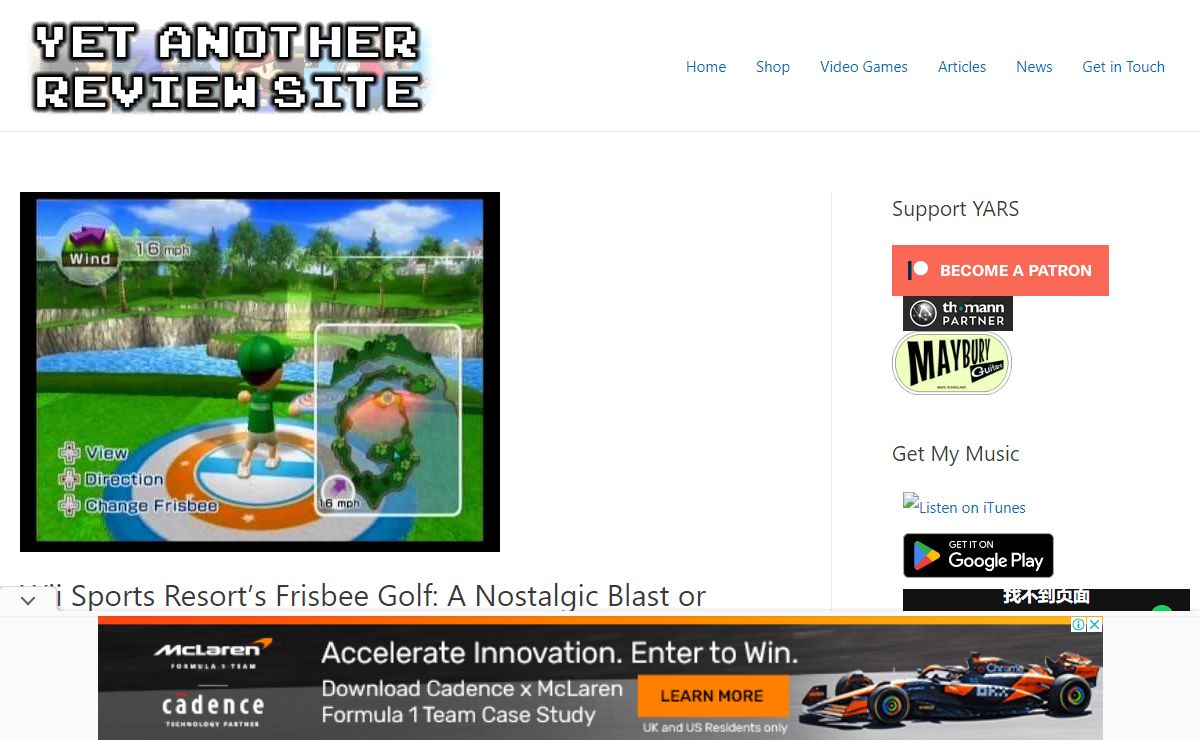 Yet Another Review Site - Games, Gaming and more