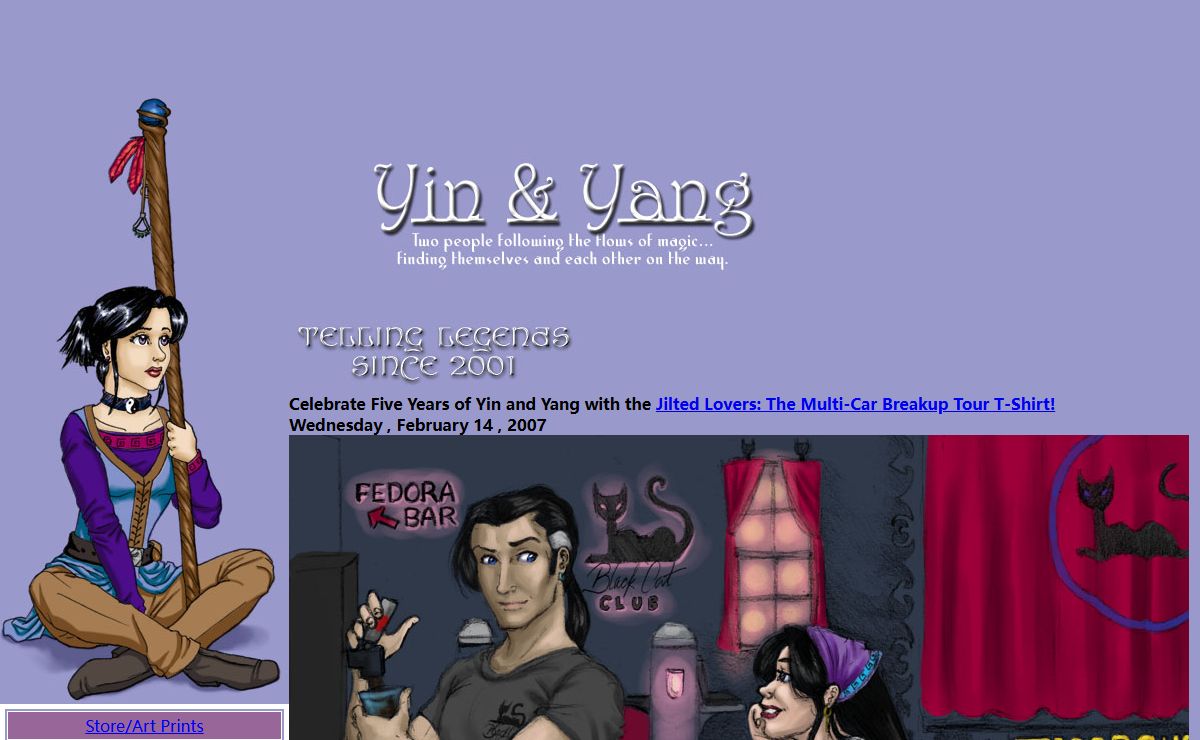 Yin & Yang: the Online Comic