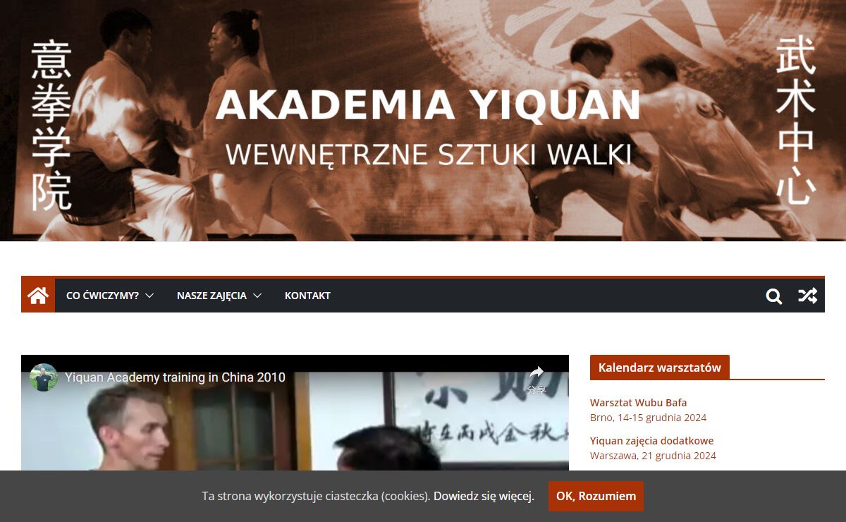 Akademia Yiquan – wewnętrzne sztuki walki