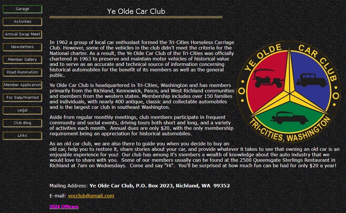 Ye Olde Car Club
