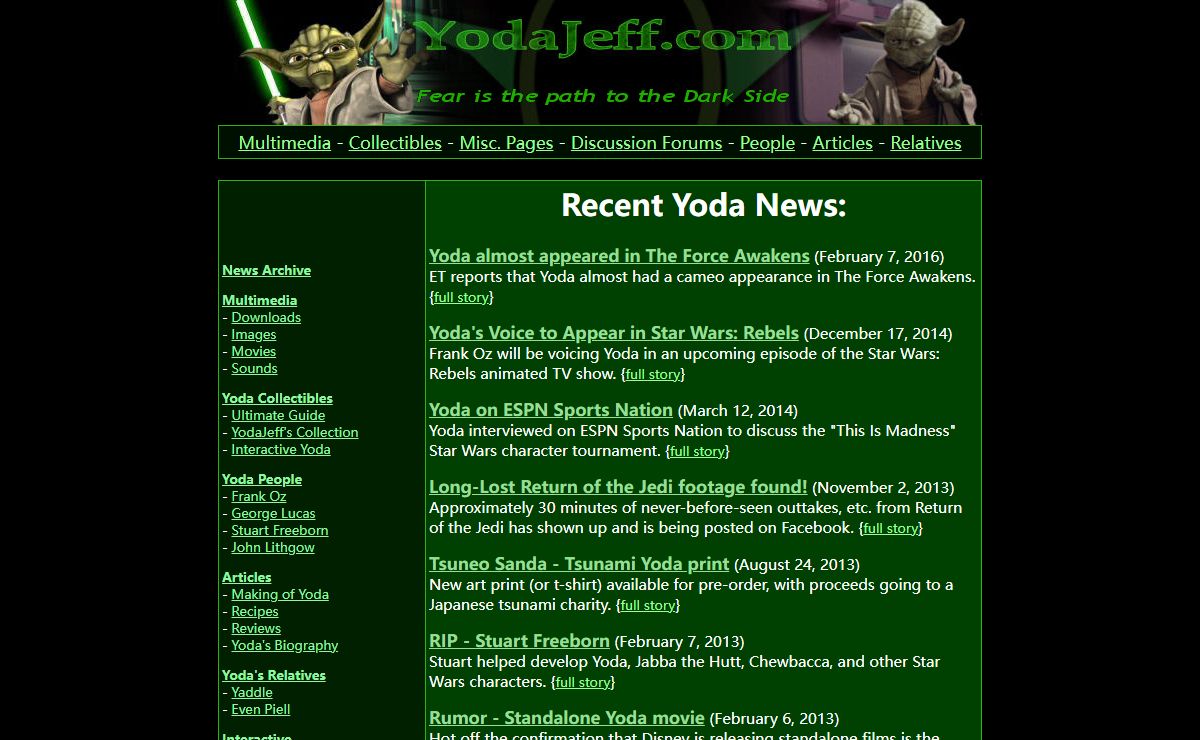 YodaJeff.com - more than just Yoda