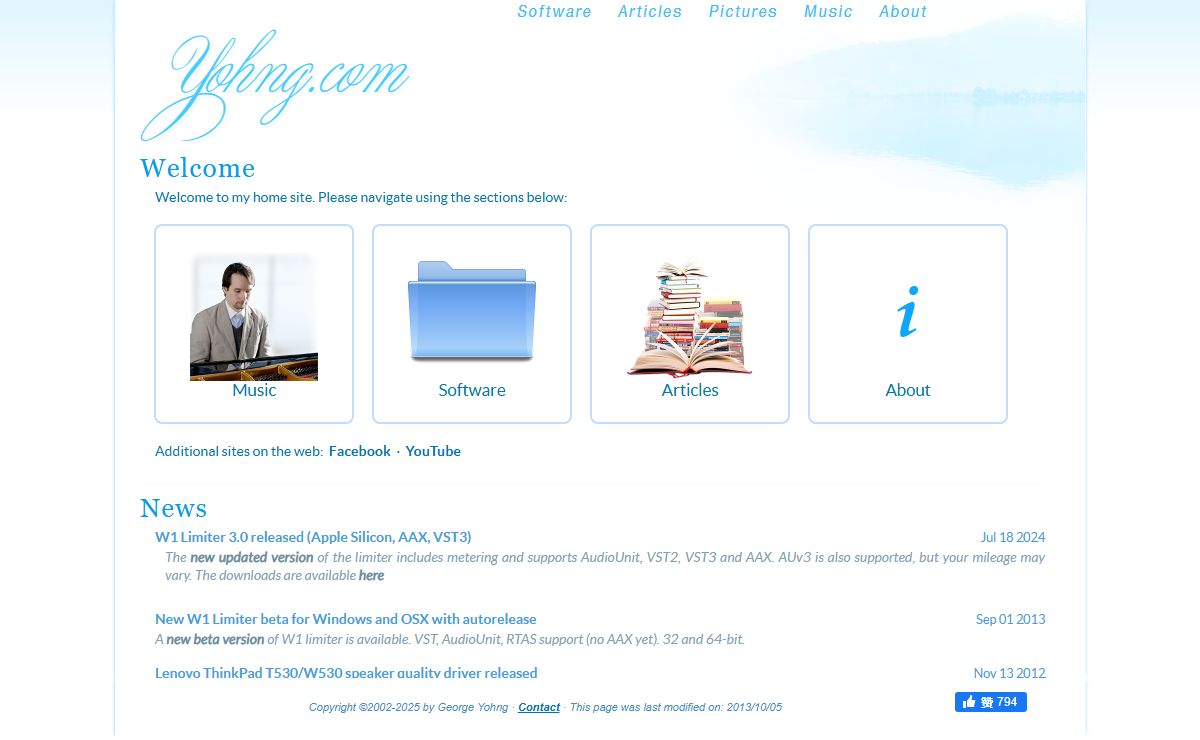 yohng.com · Welcome