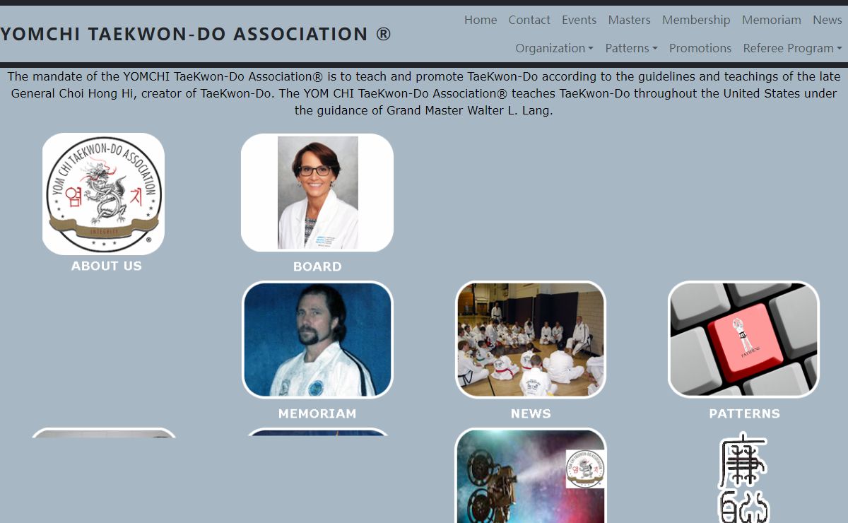 Front Page | YOMCHI TAEKWON-DO ASSOCIATION ®