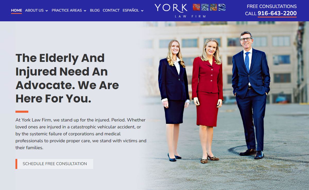 Sacramento Elder Abuse Lawyers | York Law Firm