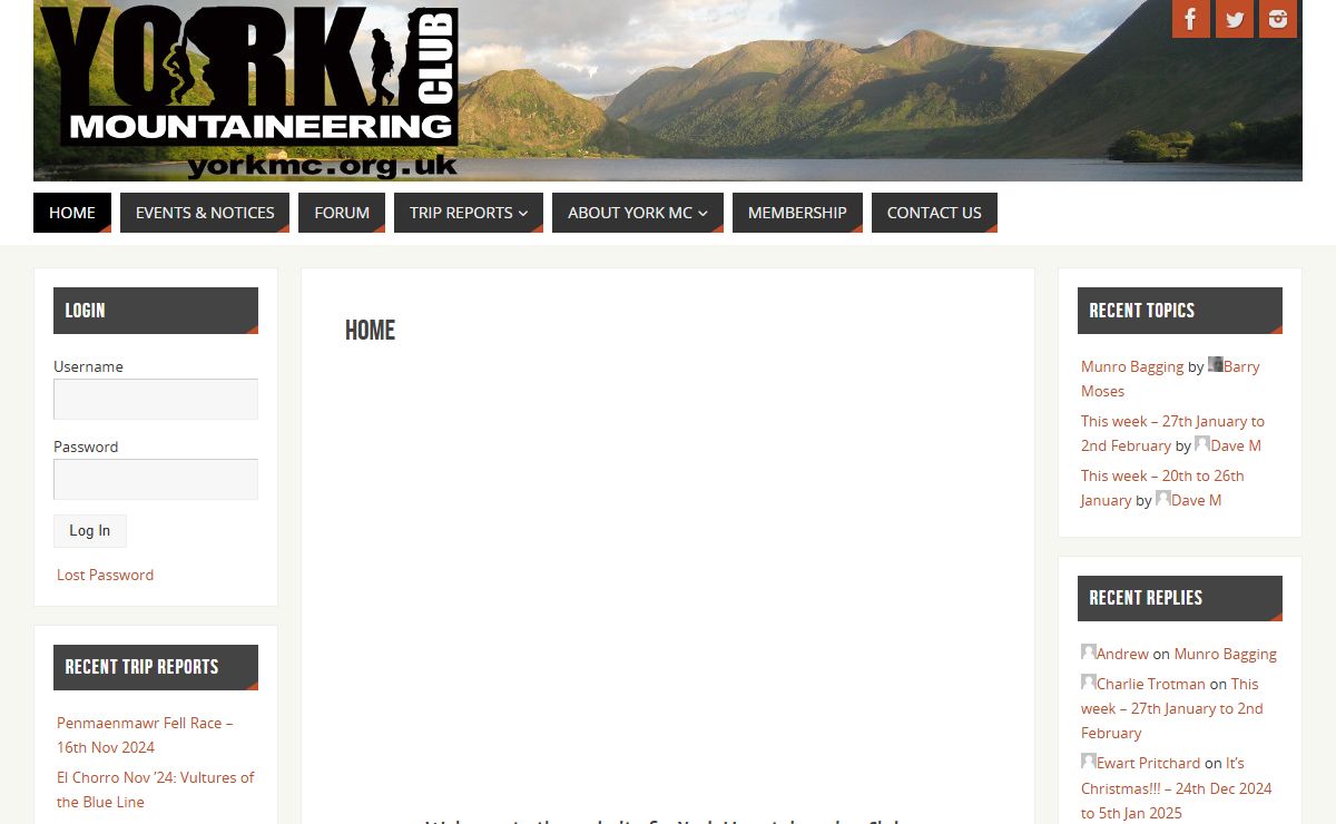 York Mountaineering Club – For Climbers and Mountaineers in Yorkshire