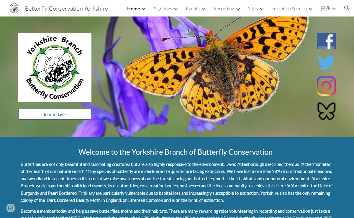 Butterfly Conservation Yorkshire
