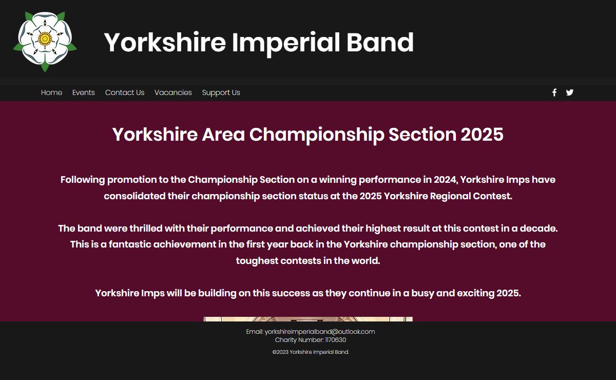 Home | Yorkshire Imperial Band