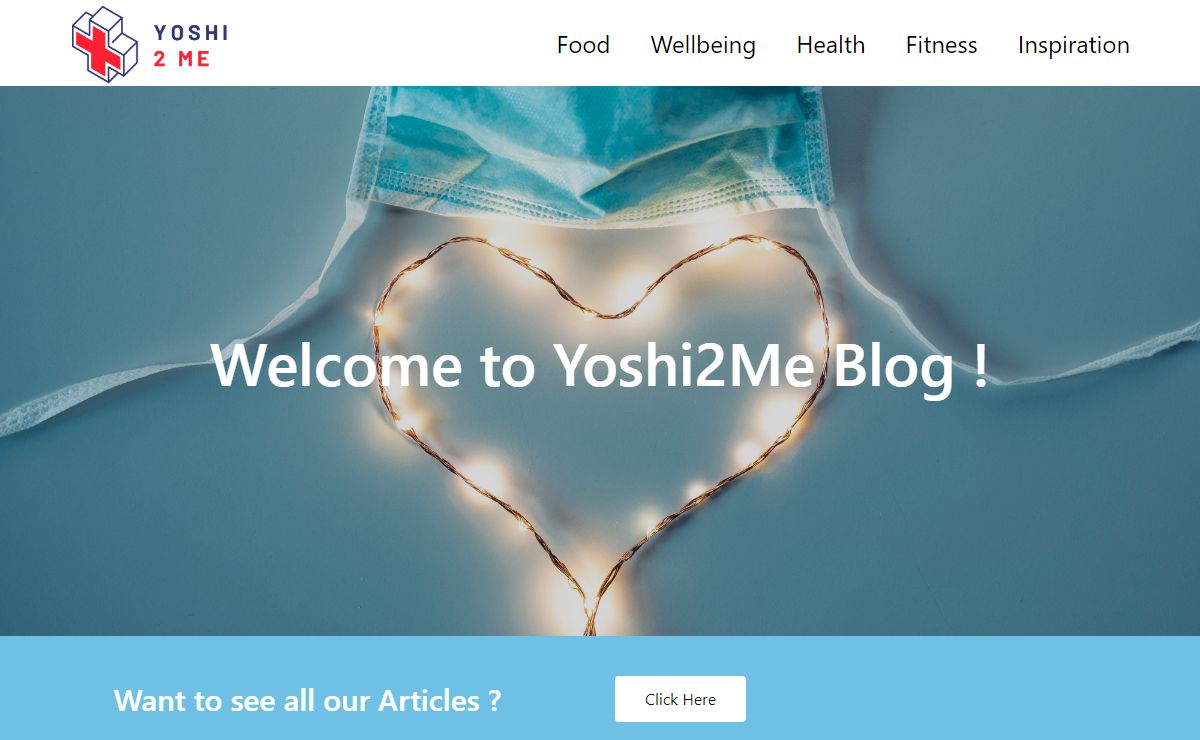 Yoshi2me, Your Friendly Health Blog