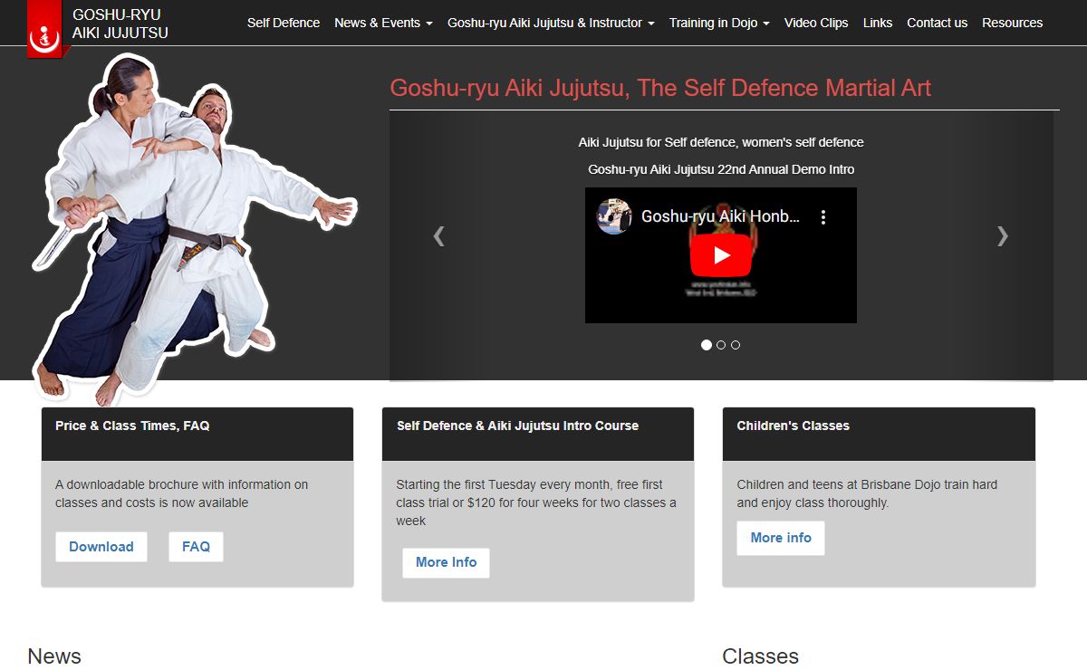 Goshu-ryu Aiki Jujutsu, The Self Defence Martial Art | Goshu-ryu Aiki Jujutsu
