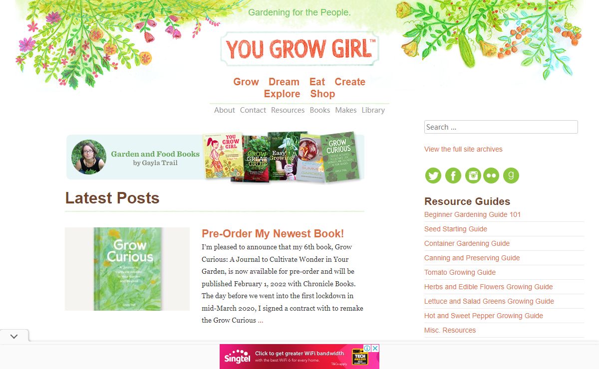 You Grow Girl - Gardening for the People.