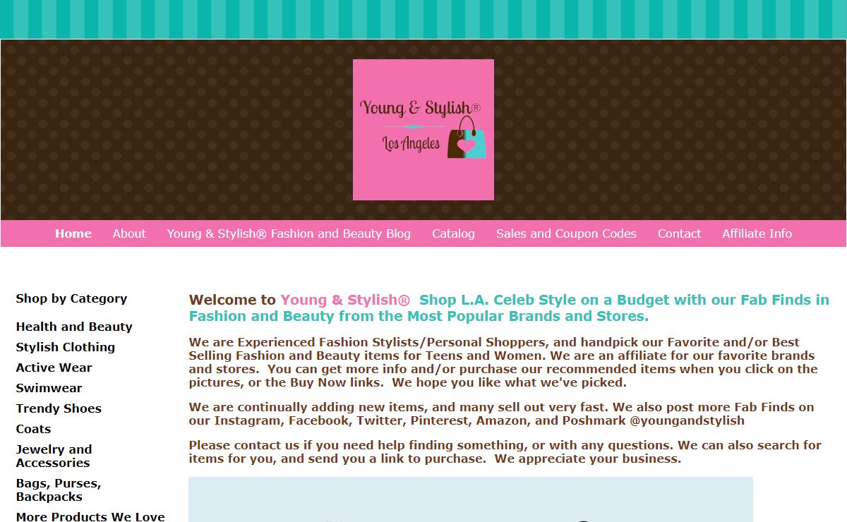Young & Stylish Official Site | YoungandStylish.com | Shop Celeb Style on a Budget with Expert Fashion StylistsPersonal Shoppers , Fab Finds of the Most Popular Fashion and Beauty Brands for Women
