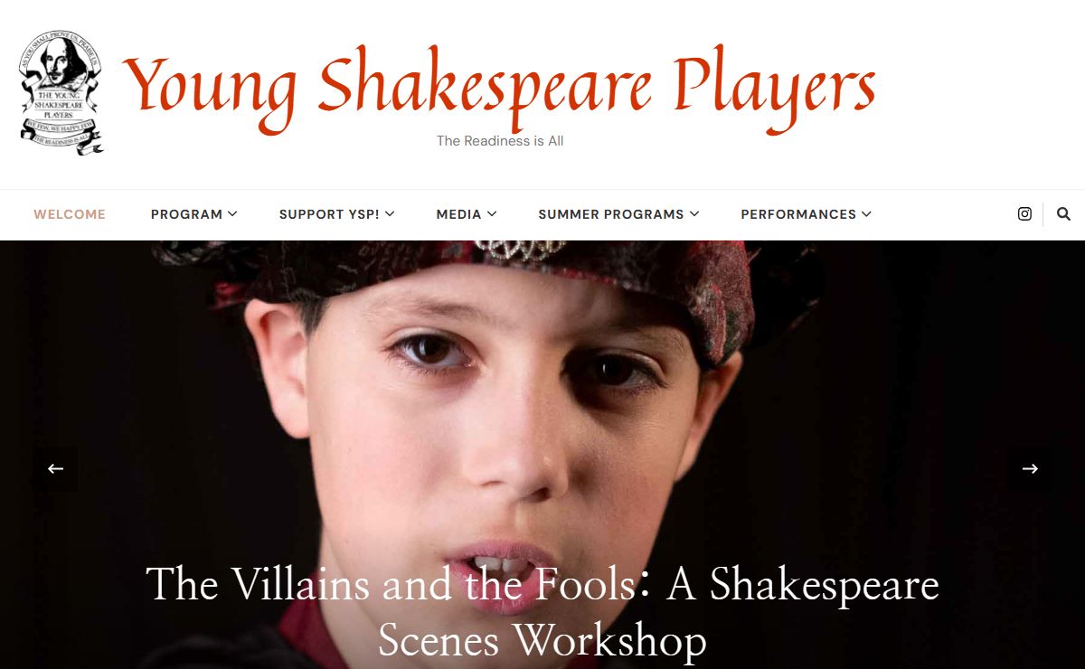 Young Shakespeare Players – The Readiness is All