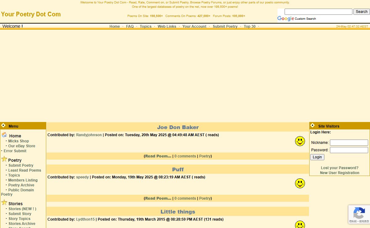 Your Poetry Dot Com
