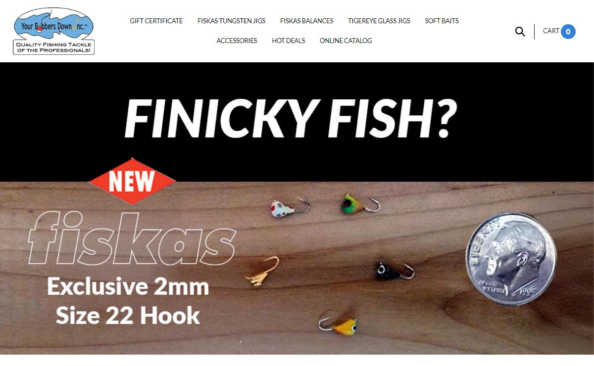 Your Bobbers Down, Inc Home of FISKAS and Little-Atom - Home Page