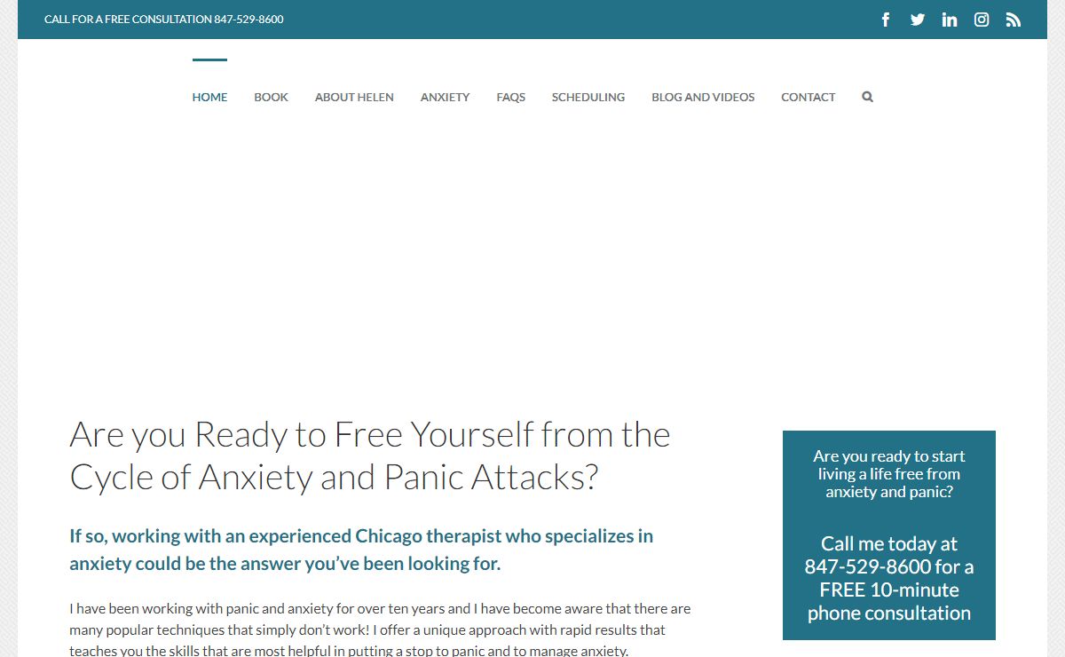 Anxiety & Social Anxiety Treatment | Chicago