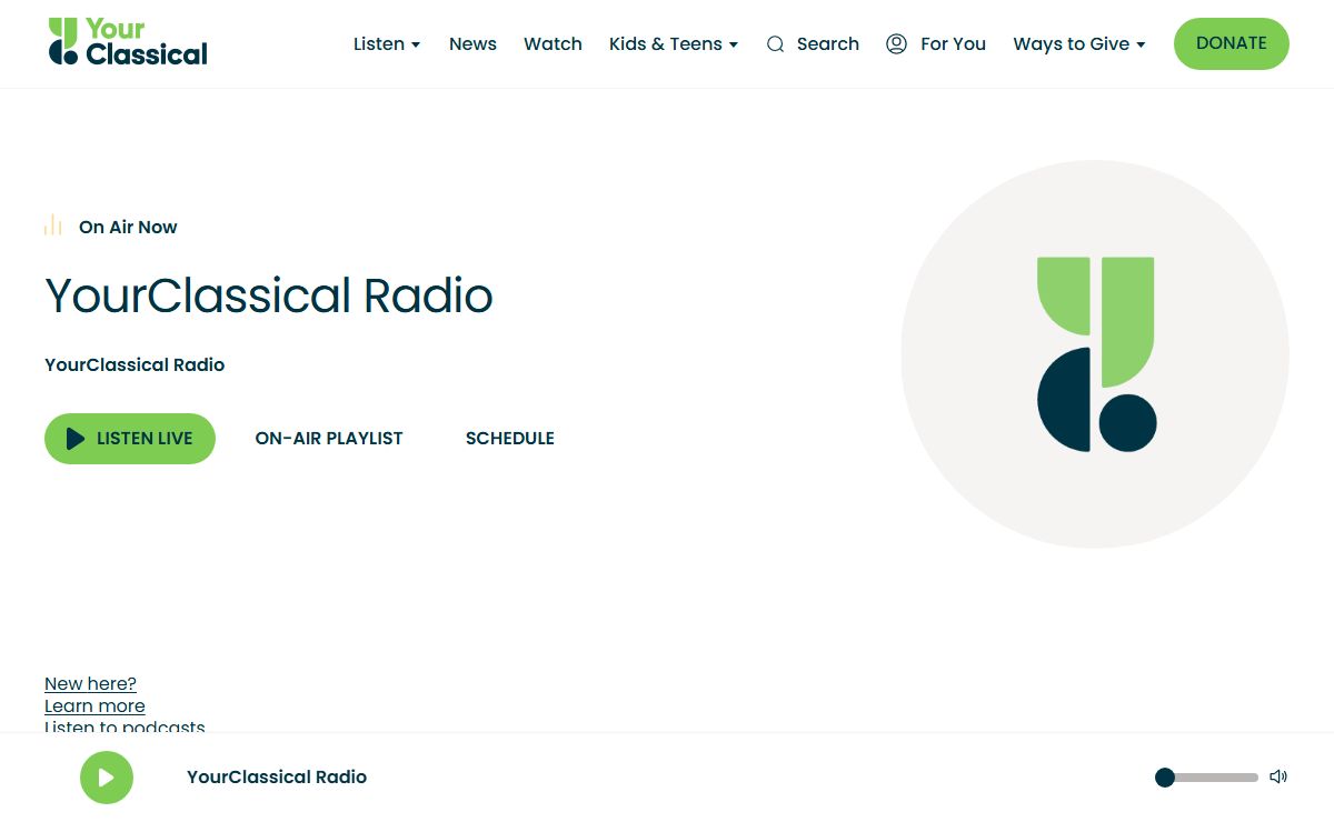 YourClassical - Classical Music Radio & News | From APMG and MPR