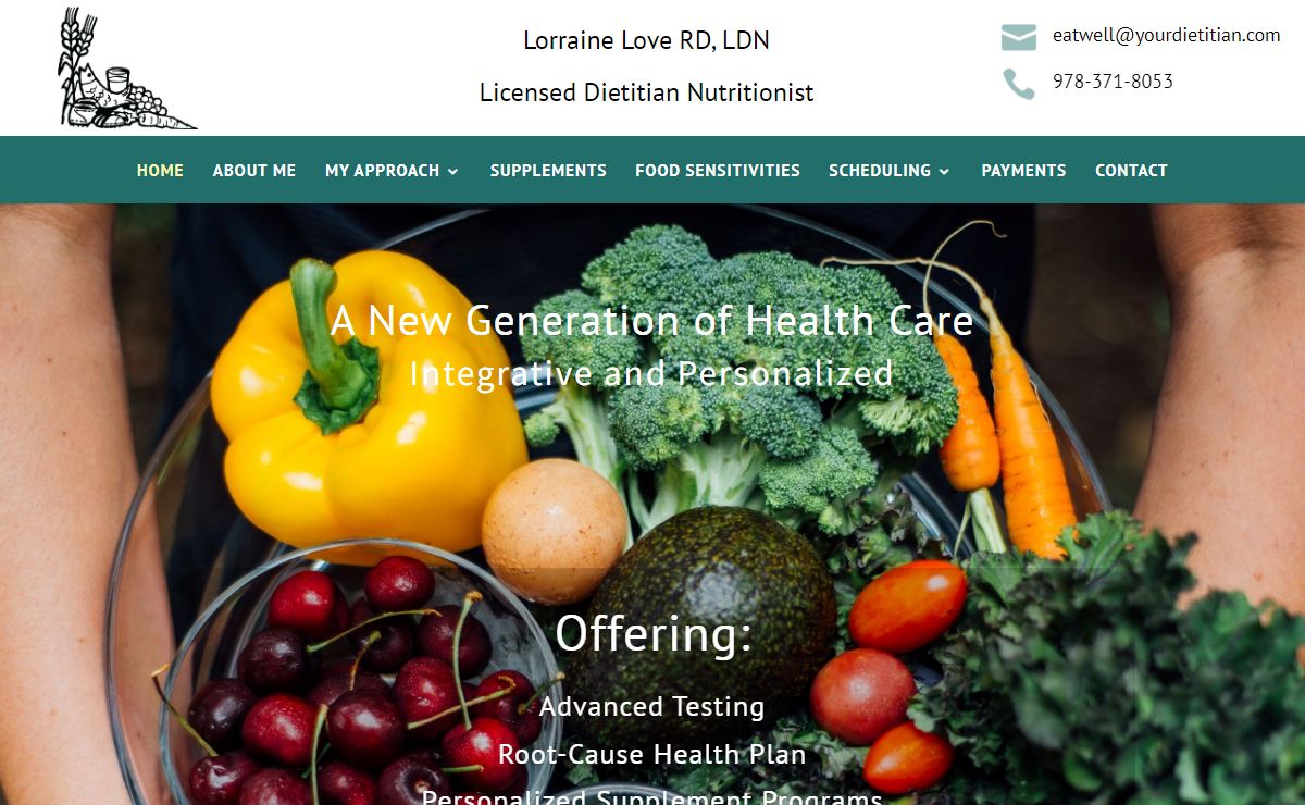 Home - Lorraine Love RD,LDN