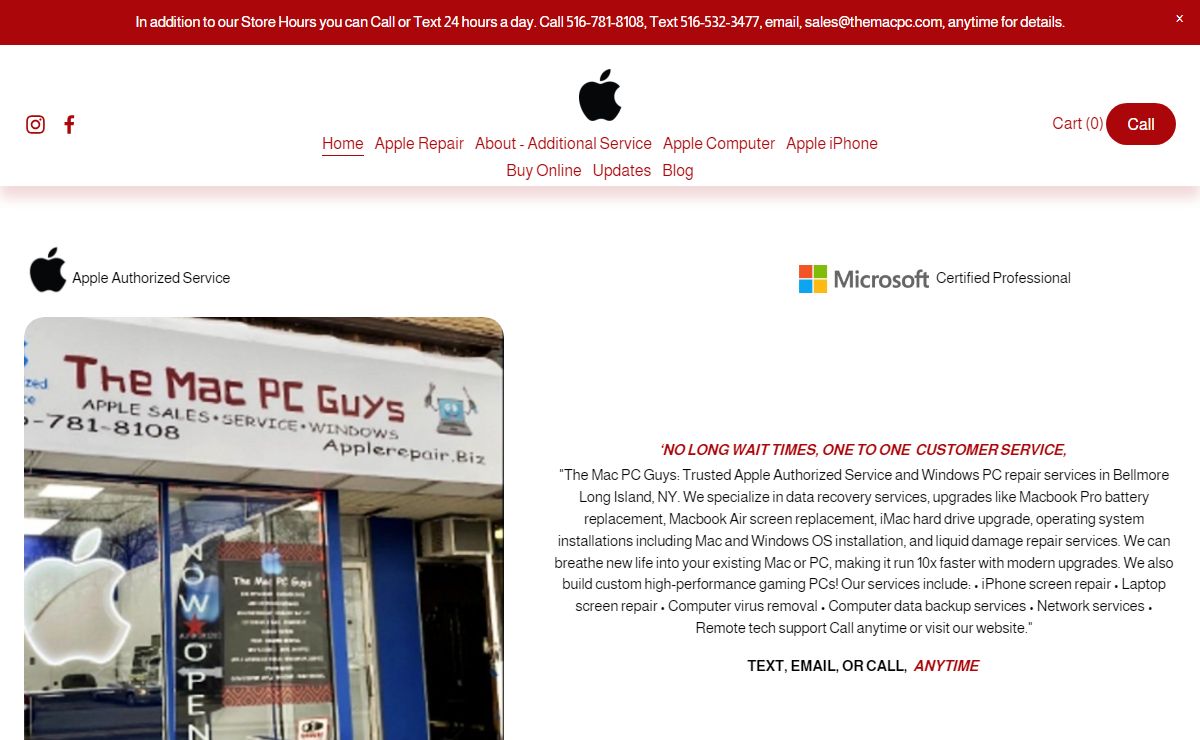 Apple & PC Repair - The Mac PC Guys - Bellmore, NY