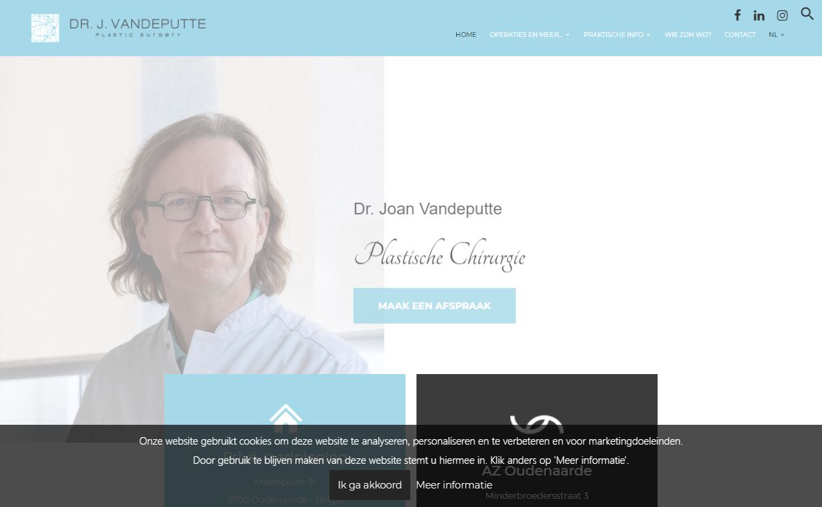 dr. J. VANDEPUTTE | Plastische Chirurgie te Oudenaarde