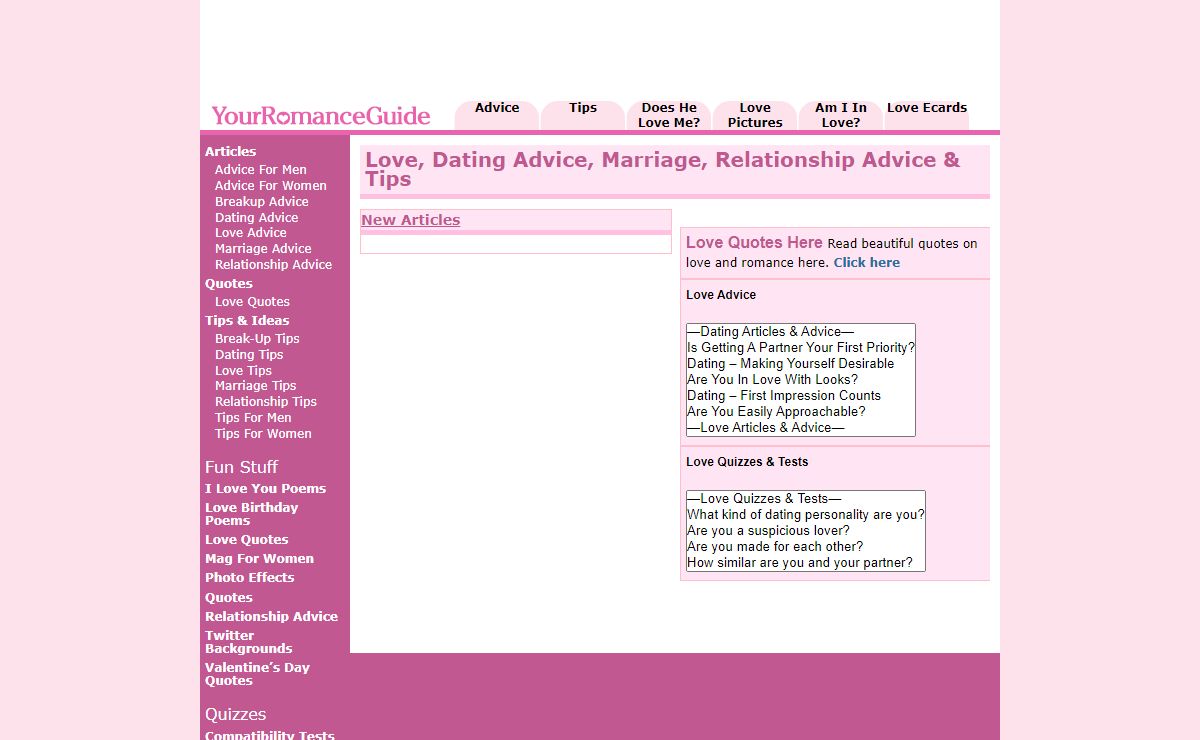Your Romance Guide