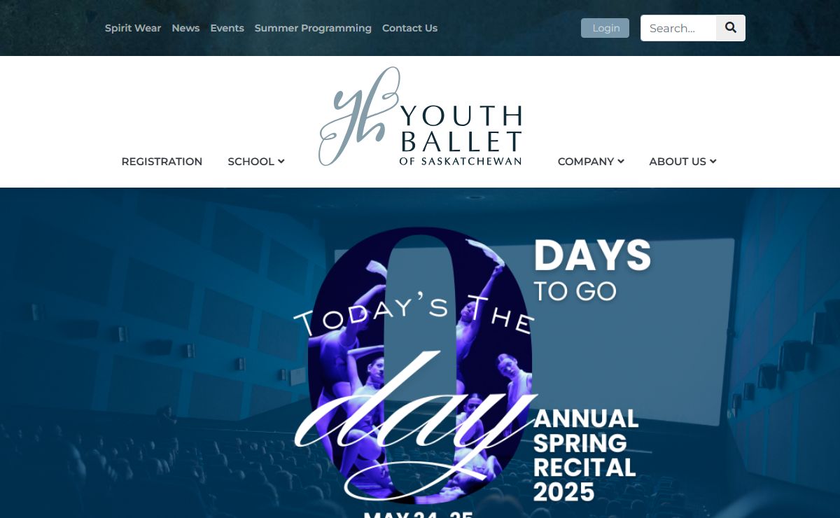 Home | Youth Ballet of Saskatchewan