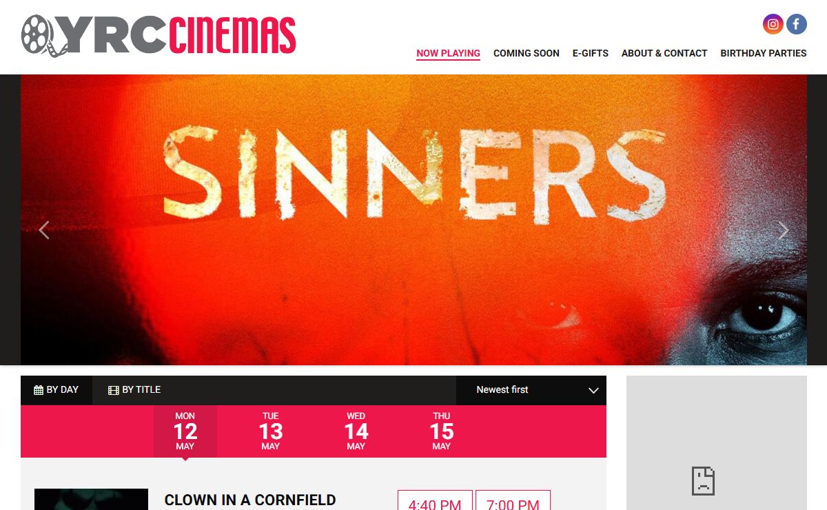 York River Crossing Cinemas LLC - movie times & tickets