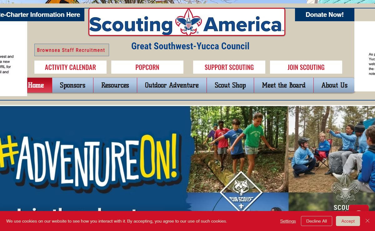 Boy Scouts of America | Yucca Council BSA | United States
