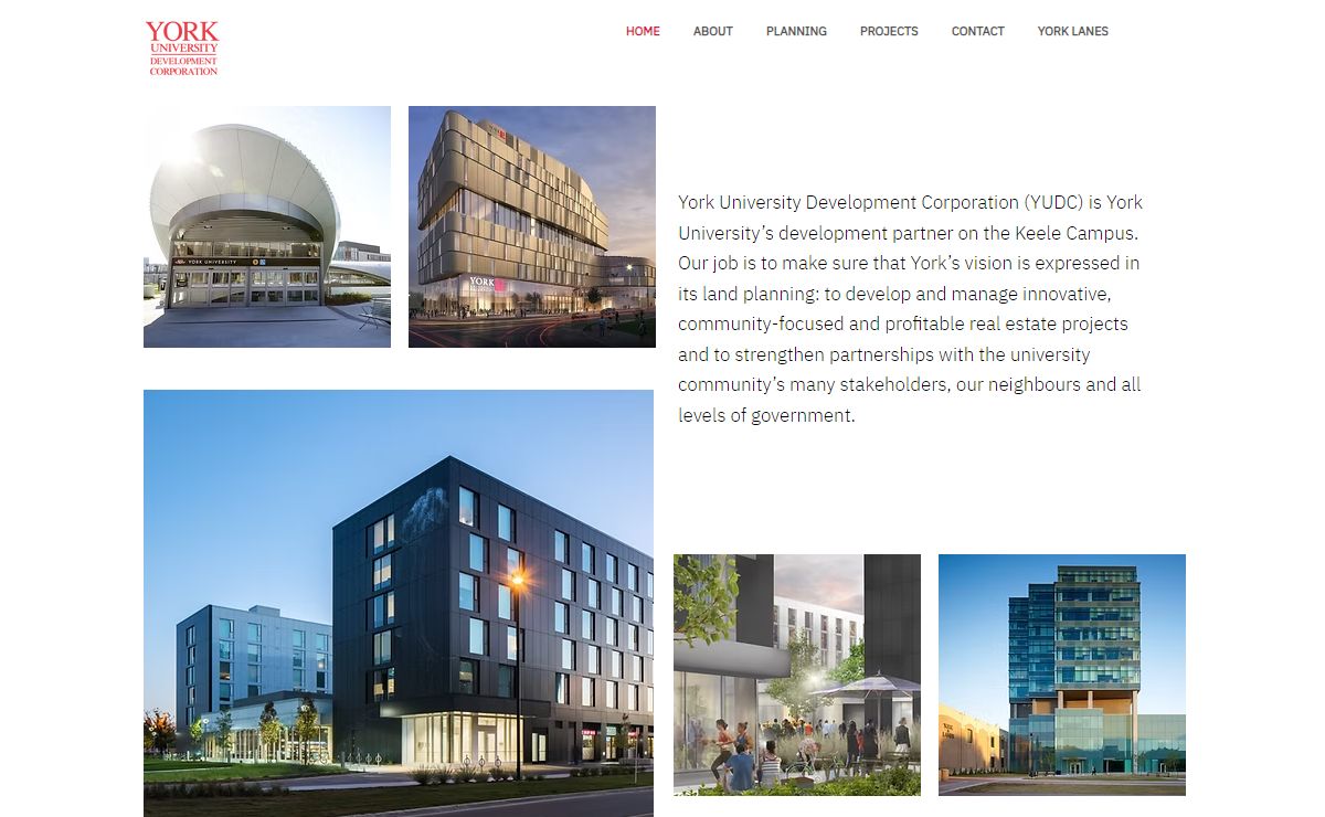 YUDC | York University Development Corporation | Toronto, Ontario