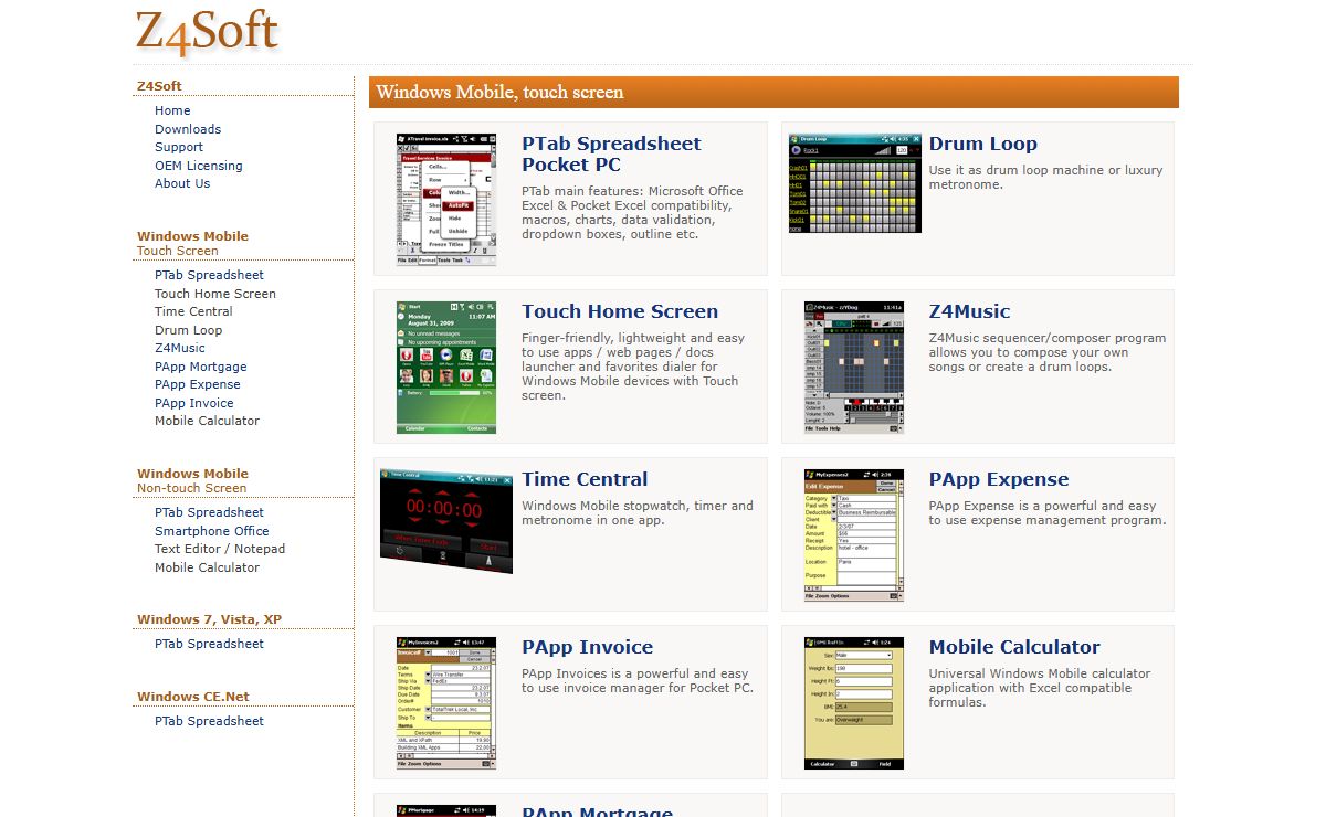 Windows Mobile, Pocket PC, Smartphone Software