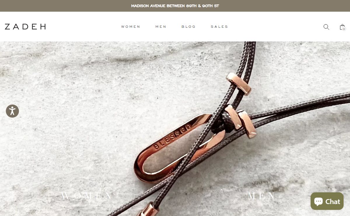 ZADEH | Timeless Luxury Jewelry for Men and Women, Designed to Live In – ZADEH NY