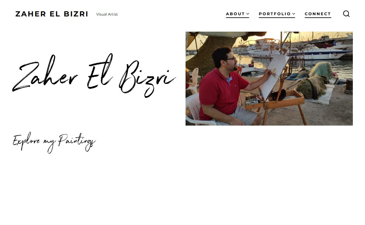 Zaher El Bizri – Visual Artist