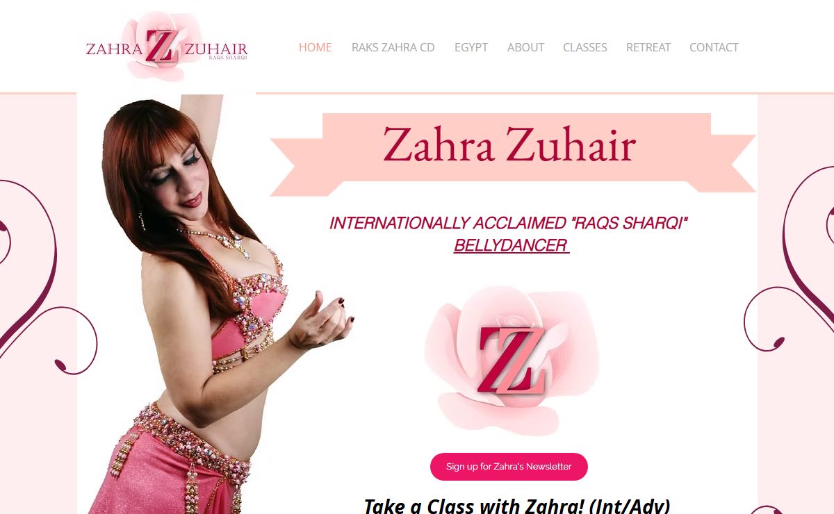 Zahra Zuhair Belly Dancer
