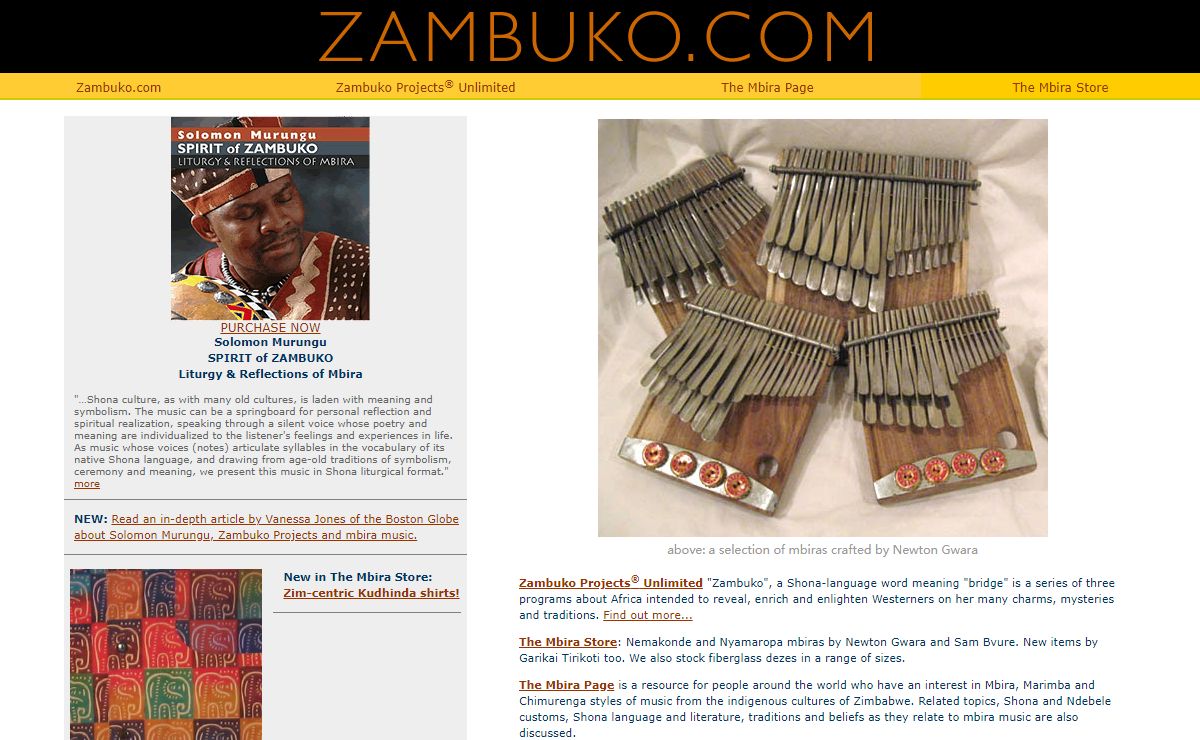 Welcome to Zambuko