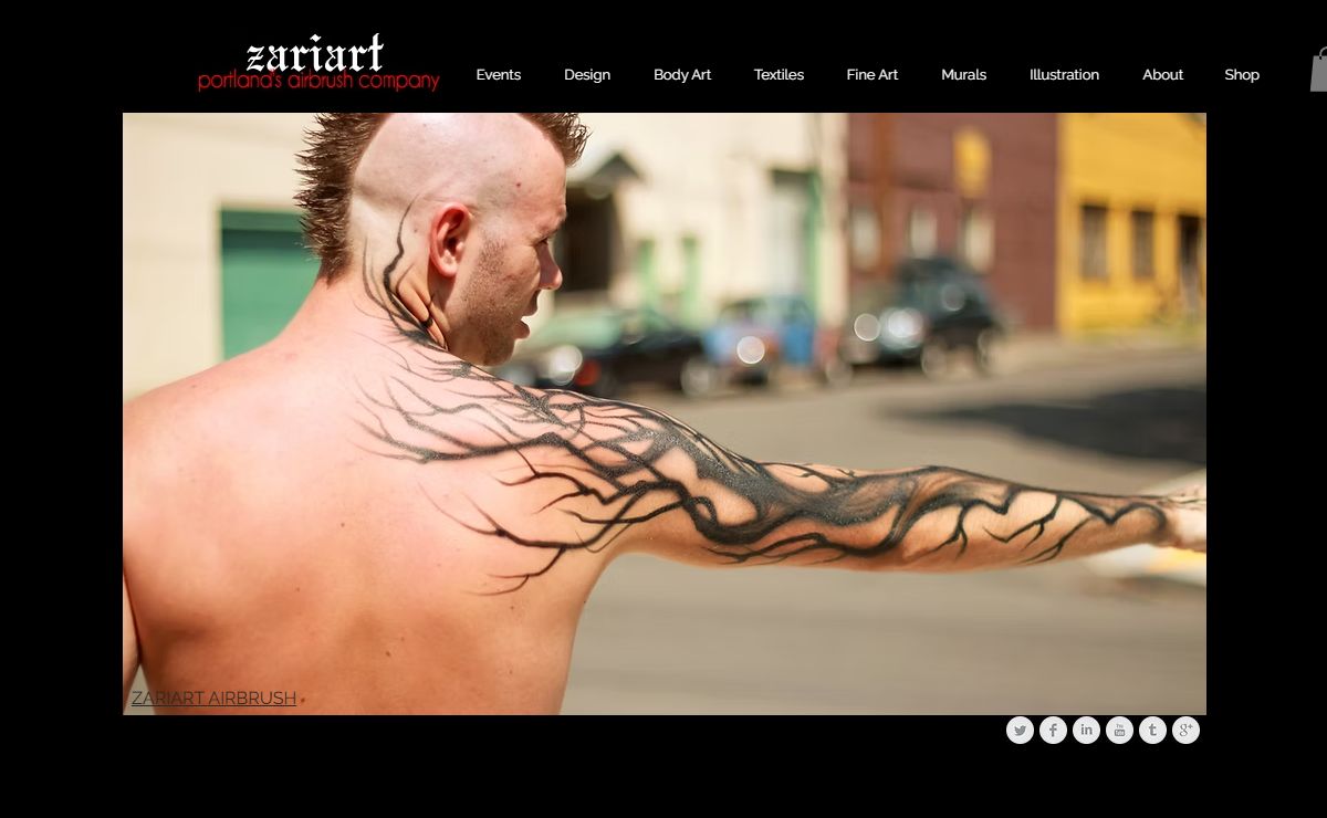 Portland Event Entertainment | ZariArt Airbrush